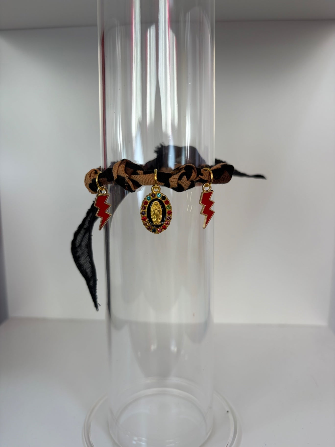 Bandana charm bracelet 