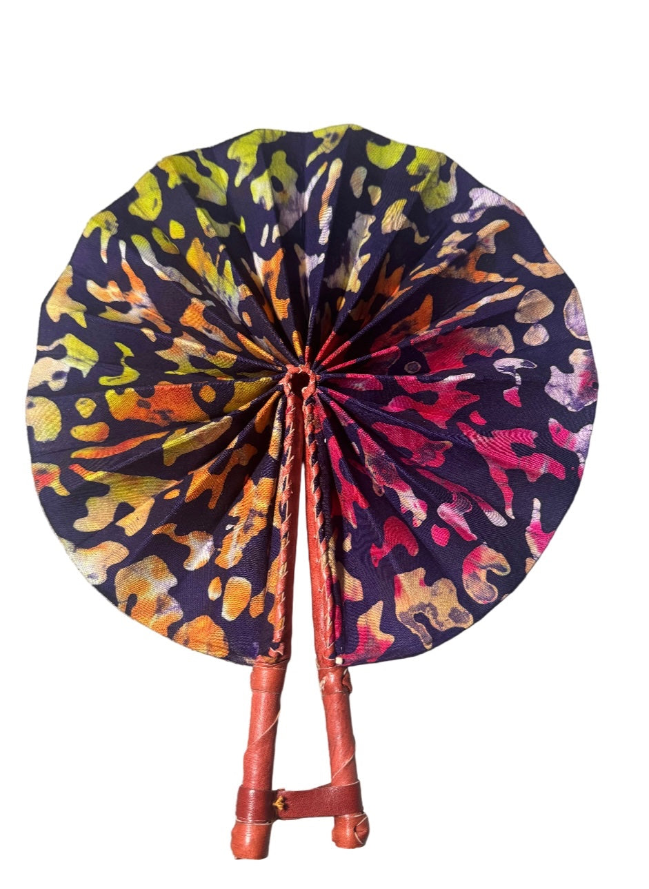 Fan Rainbow Leopard Print