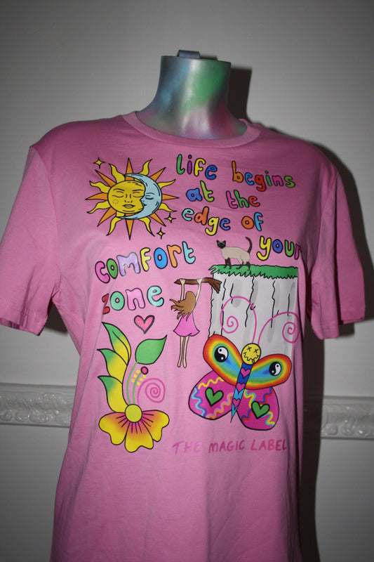 Comfort zone tee - THE MAGIC LABEL