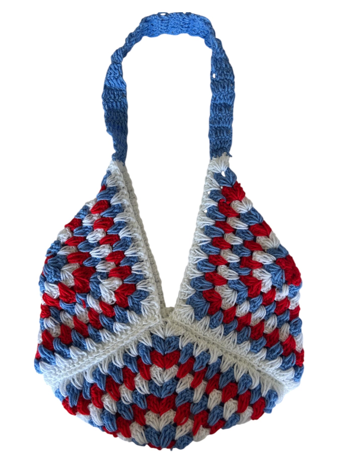 Handmade granny square bag 