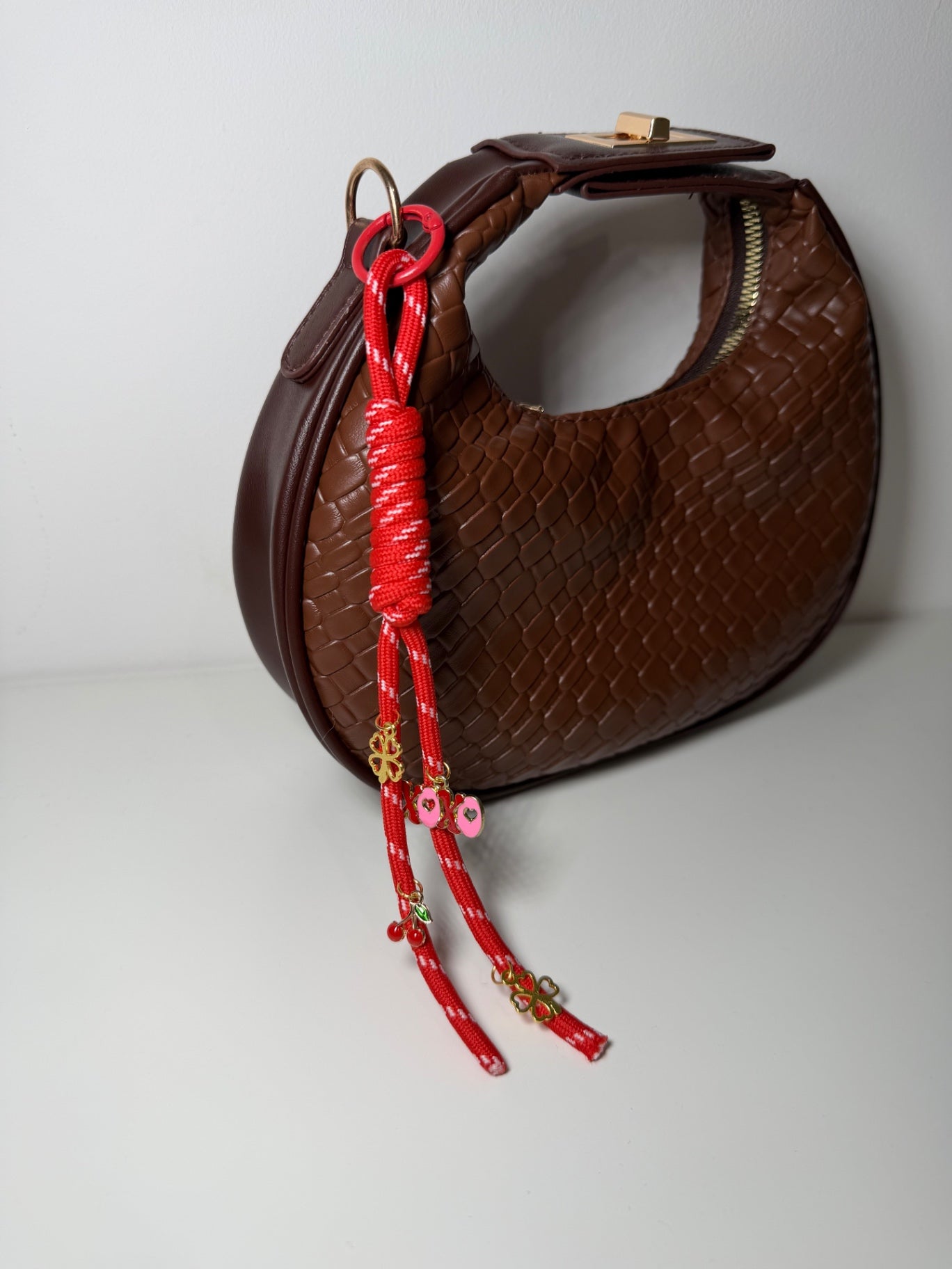 Girls party rope keyring