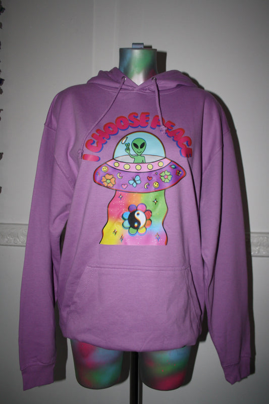 I choose peace hoodie - THE MAGIC LABEL