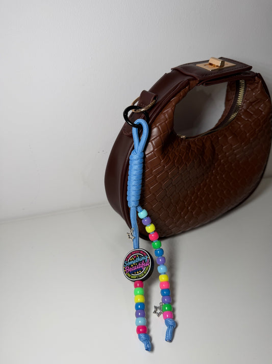 ‘Something beautiful’ rope keyring