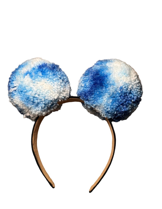 Blue and white ombré Headband