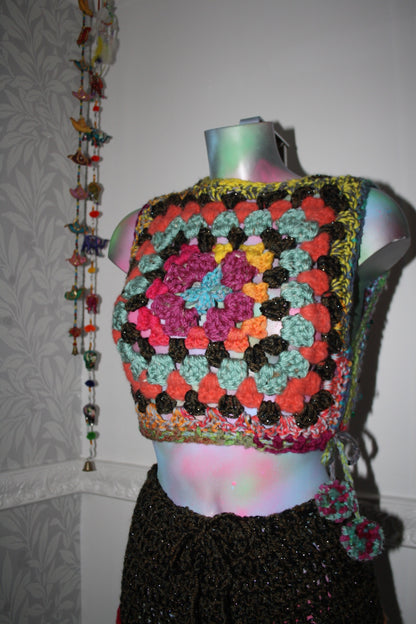 Flower crochet top - THE MAGIC LABEL