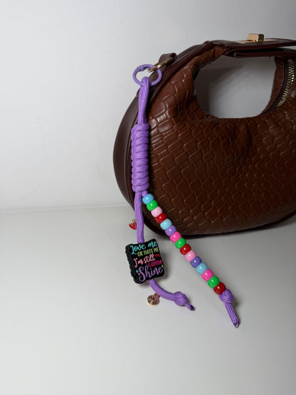 ‘I’m still gonna shine’ rope keyring