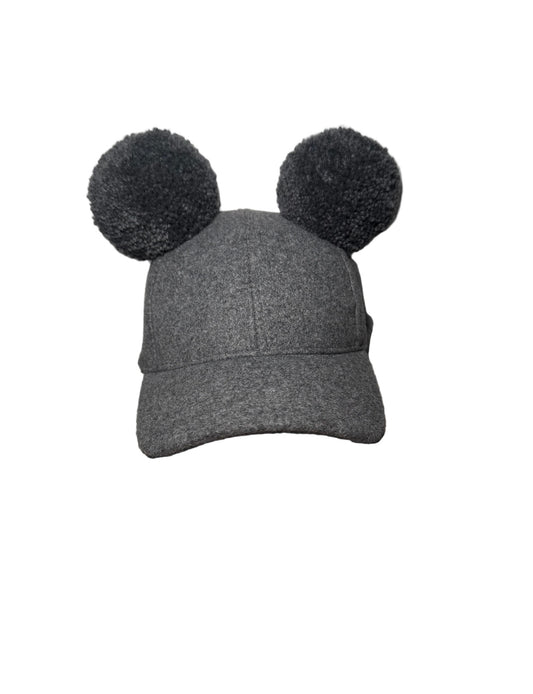 Grey pompom Cap