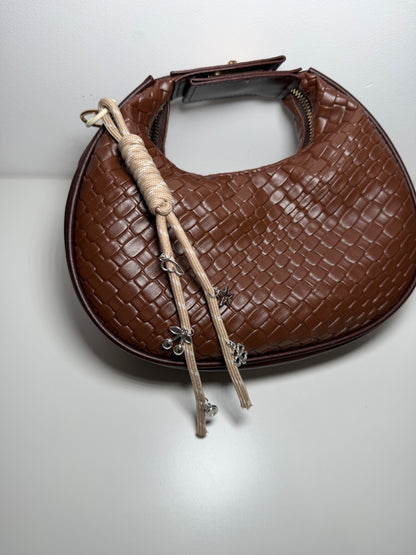 Beige babe rope Keyring 