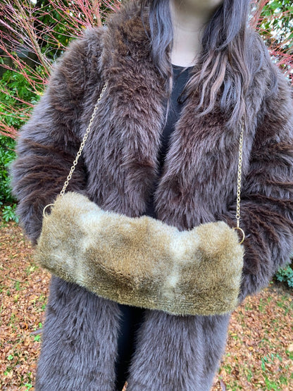 Faux fur fluffy Muff