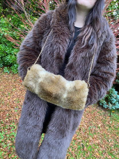 Faux fur fluffy Muff