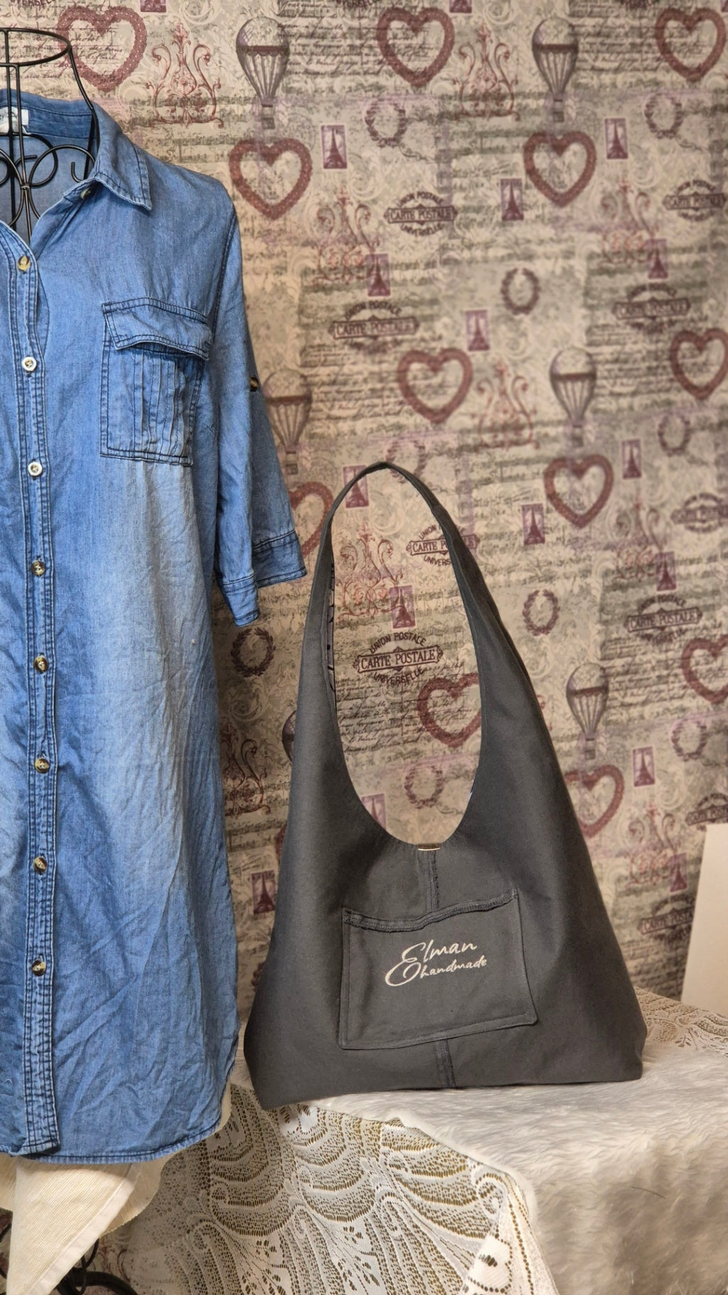 Gray bag