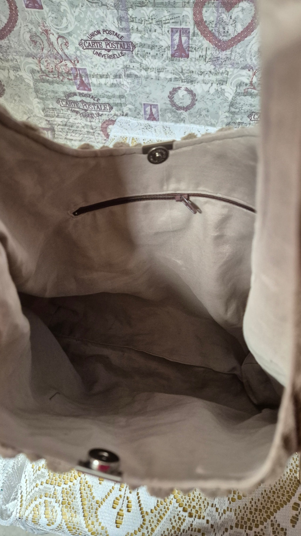 Beige bag