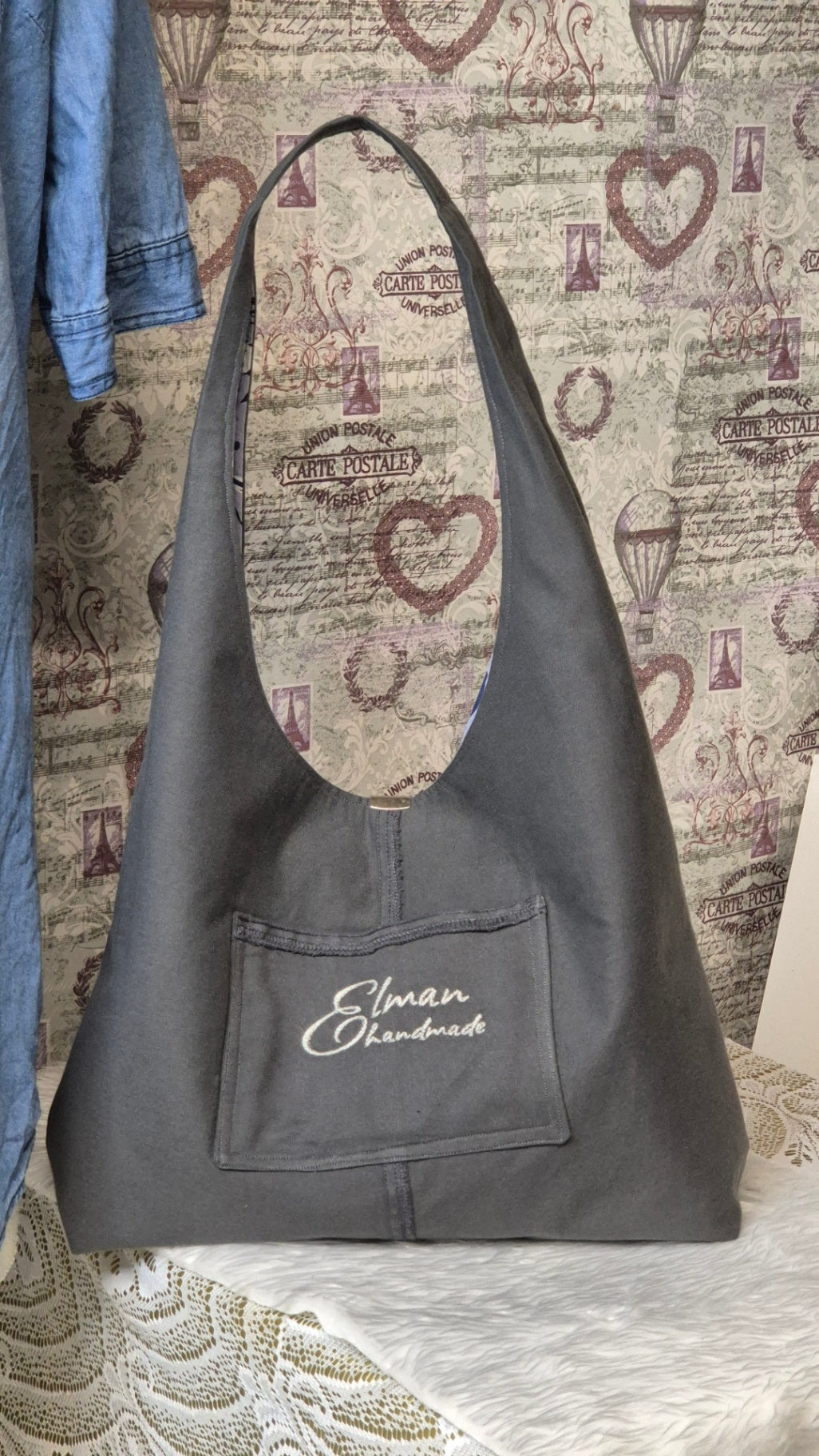 Gray bag