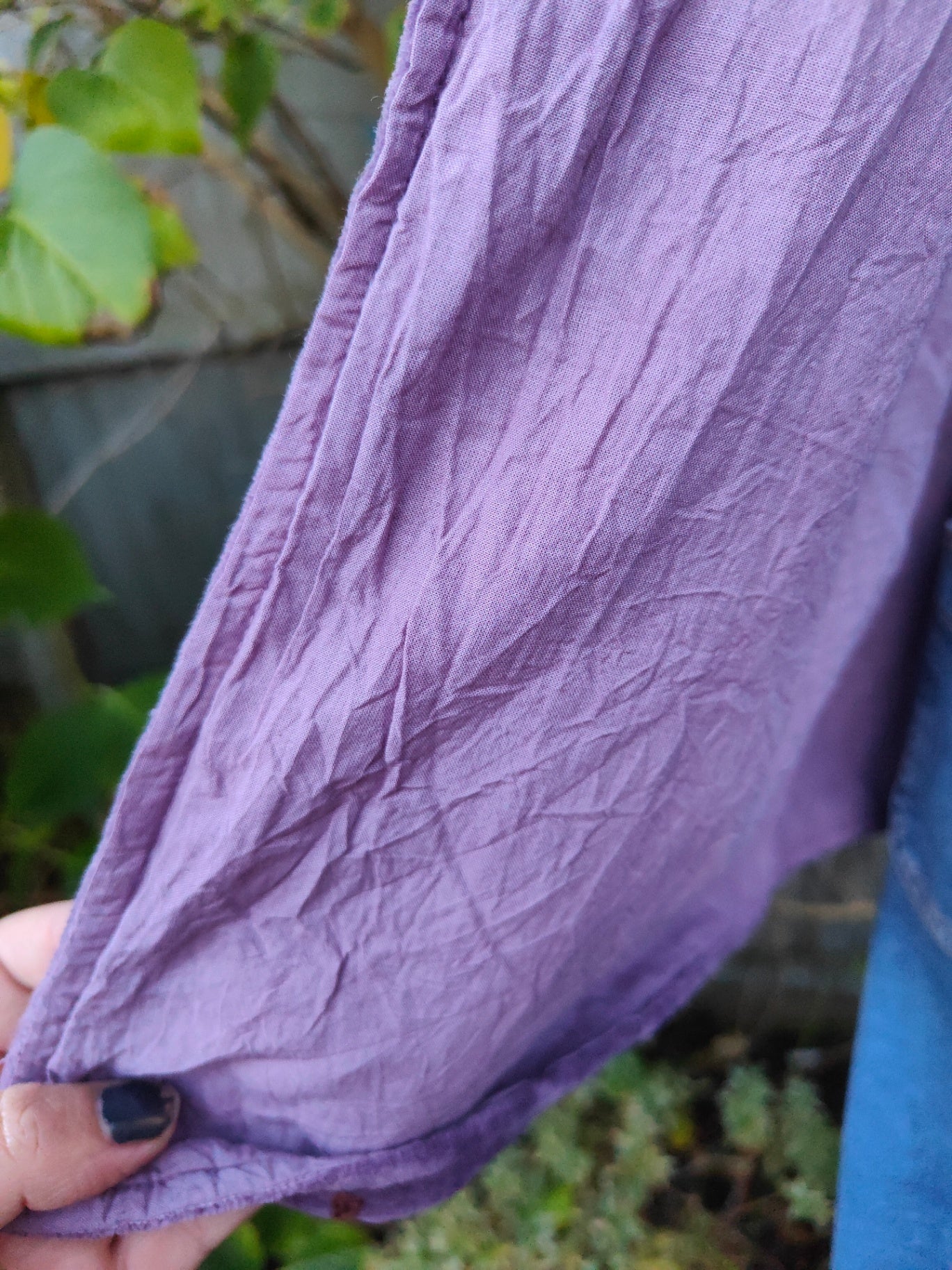 Wanderlust evil eye protection jacket - dark plum