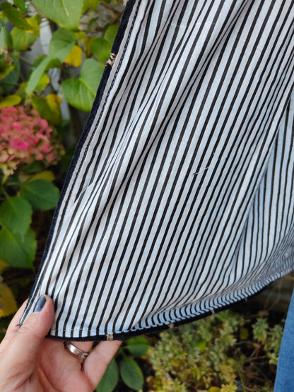 Wanderlust evil eye protection jacket -Black