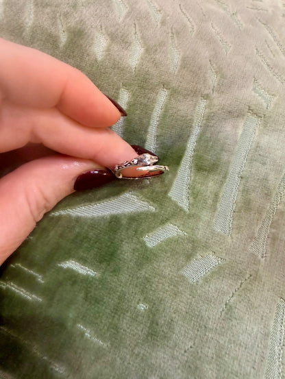 Snake ring silver Stainless steel
