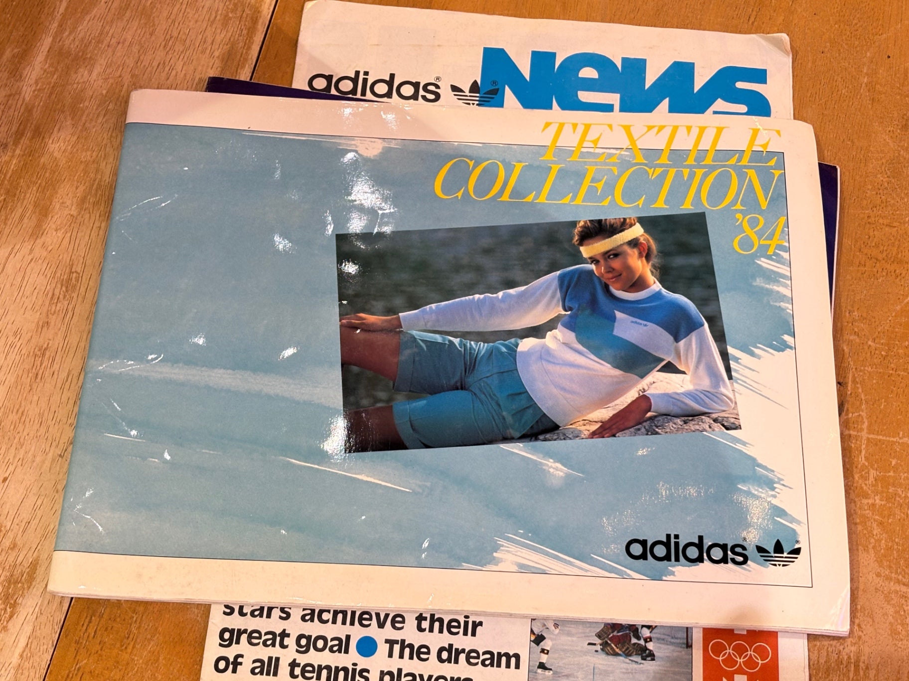 Adidas Textile catalogue 1984 
