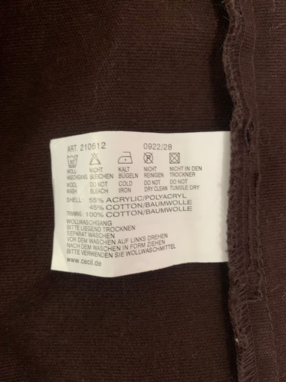 retro brown layer jacket 