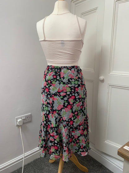 colourful floral cato skirt 