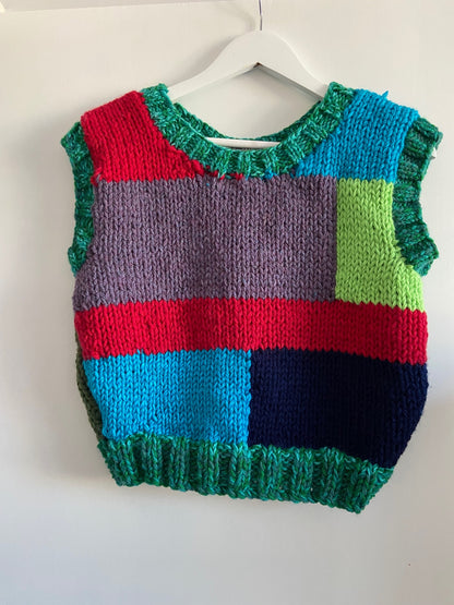 Hand-knit Tank Top