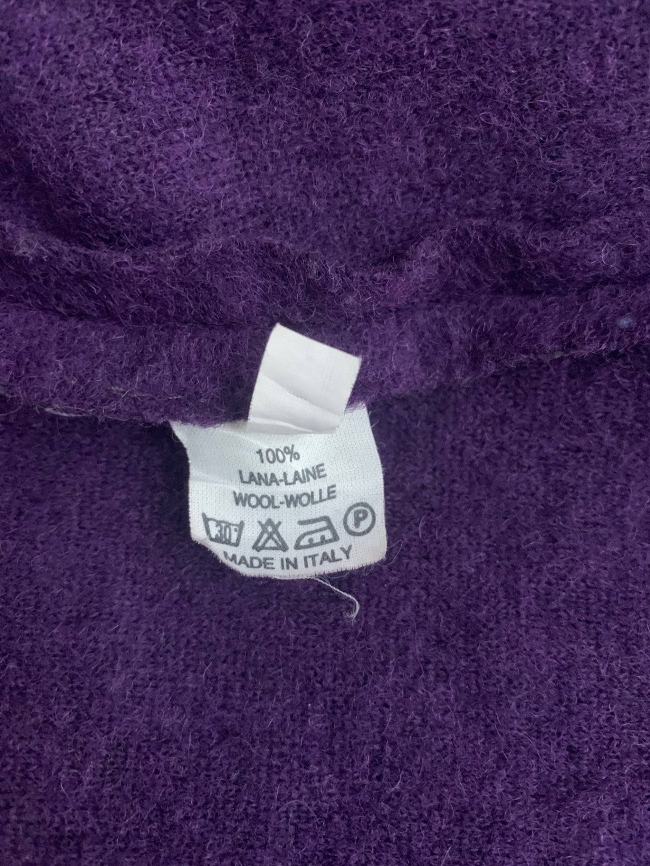 vintage italian purple button jacket 