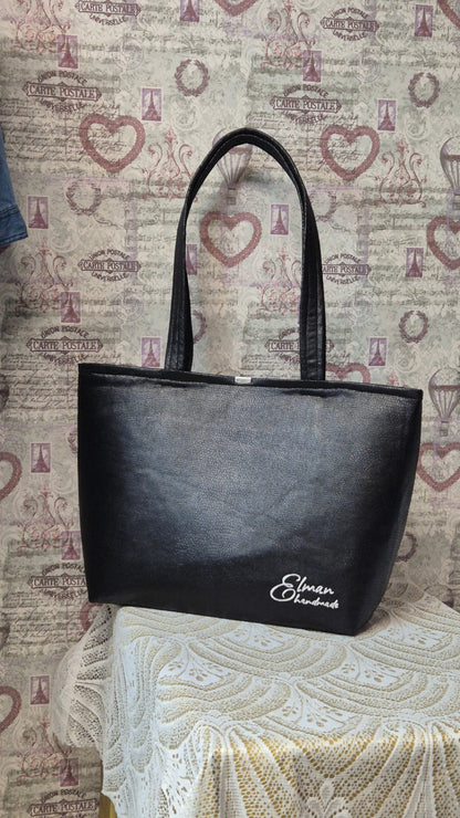 Black tote