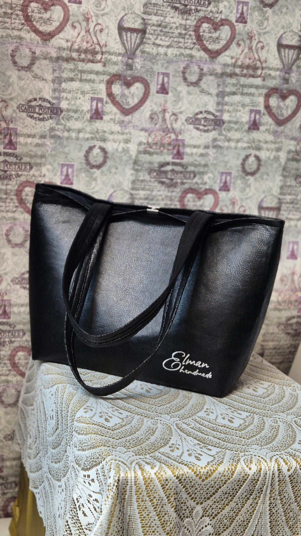 Black tote