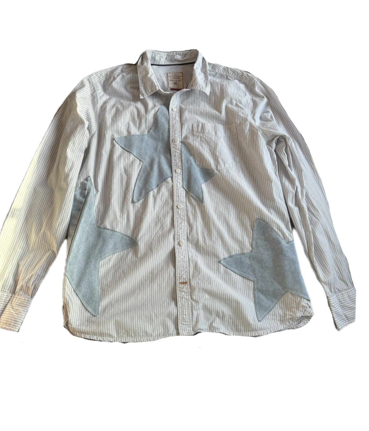 Upcycled fat face shirt- Large