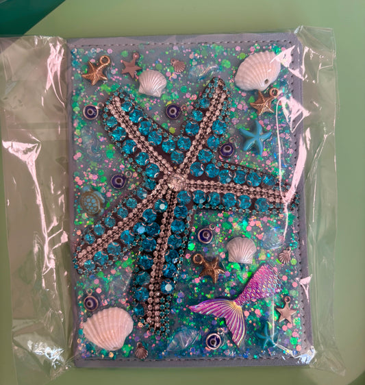 Blue Starfish Passport Cover🪸