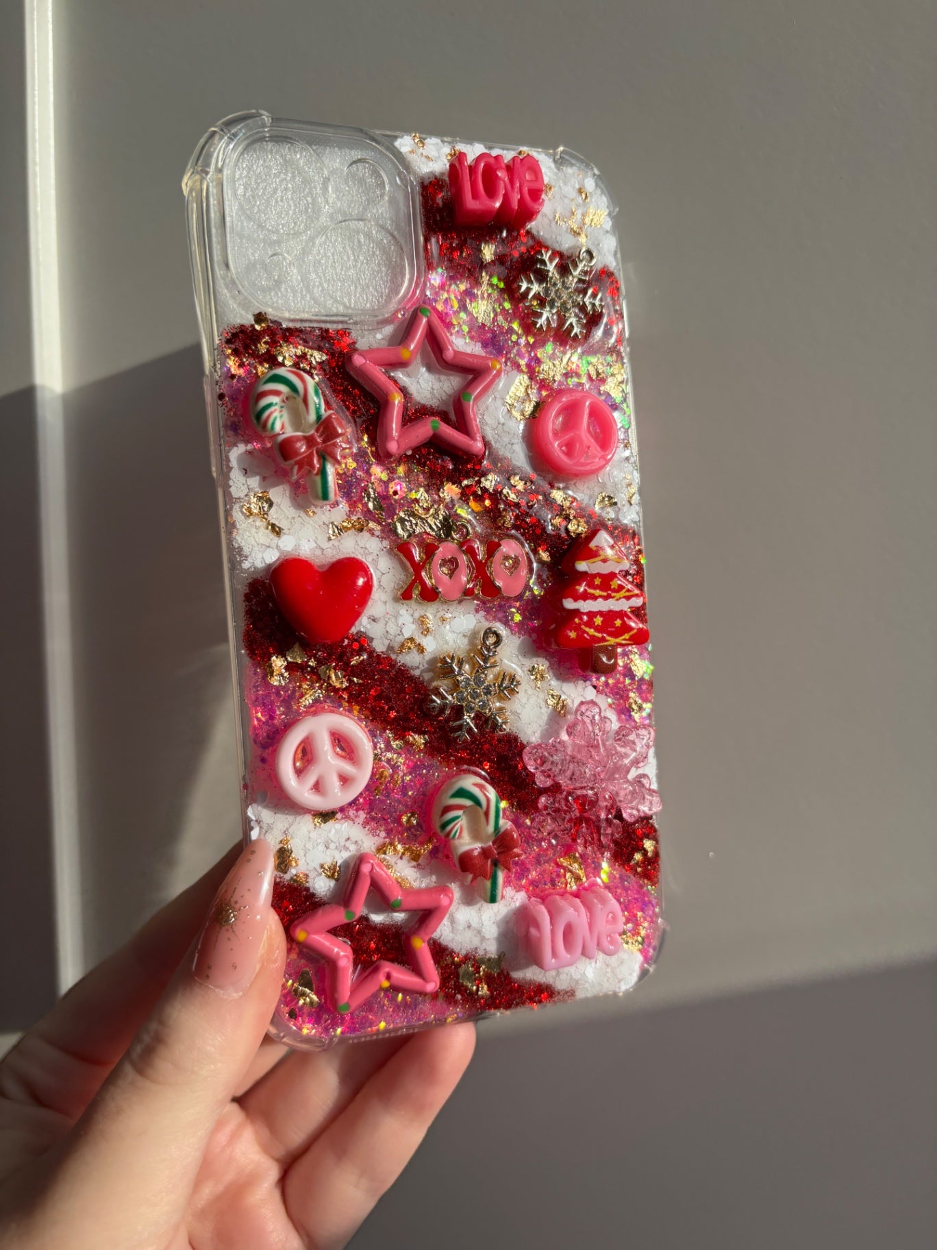 Candy Cane Phone Case - IPhone 14 Plus & 15 plus 🍬