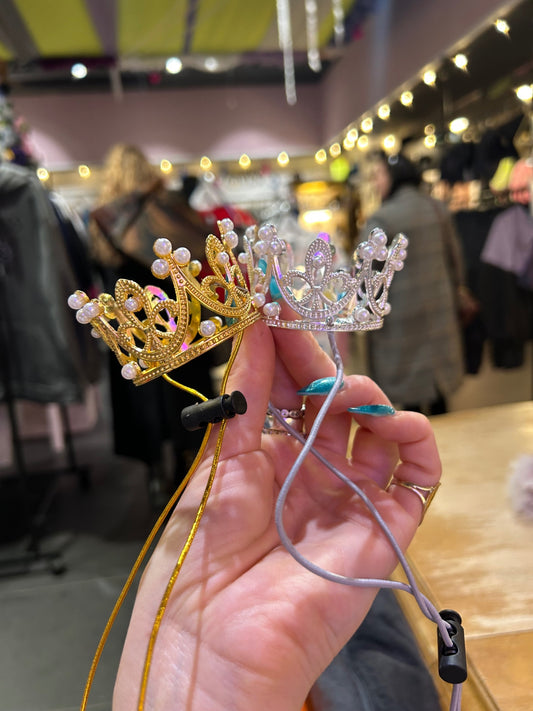 Pet Crown Silver