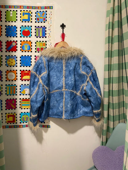 Blue and Cream Jacket