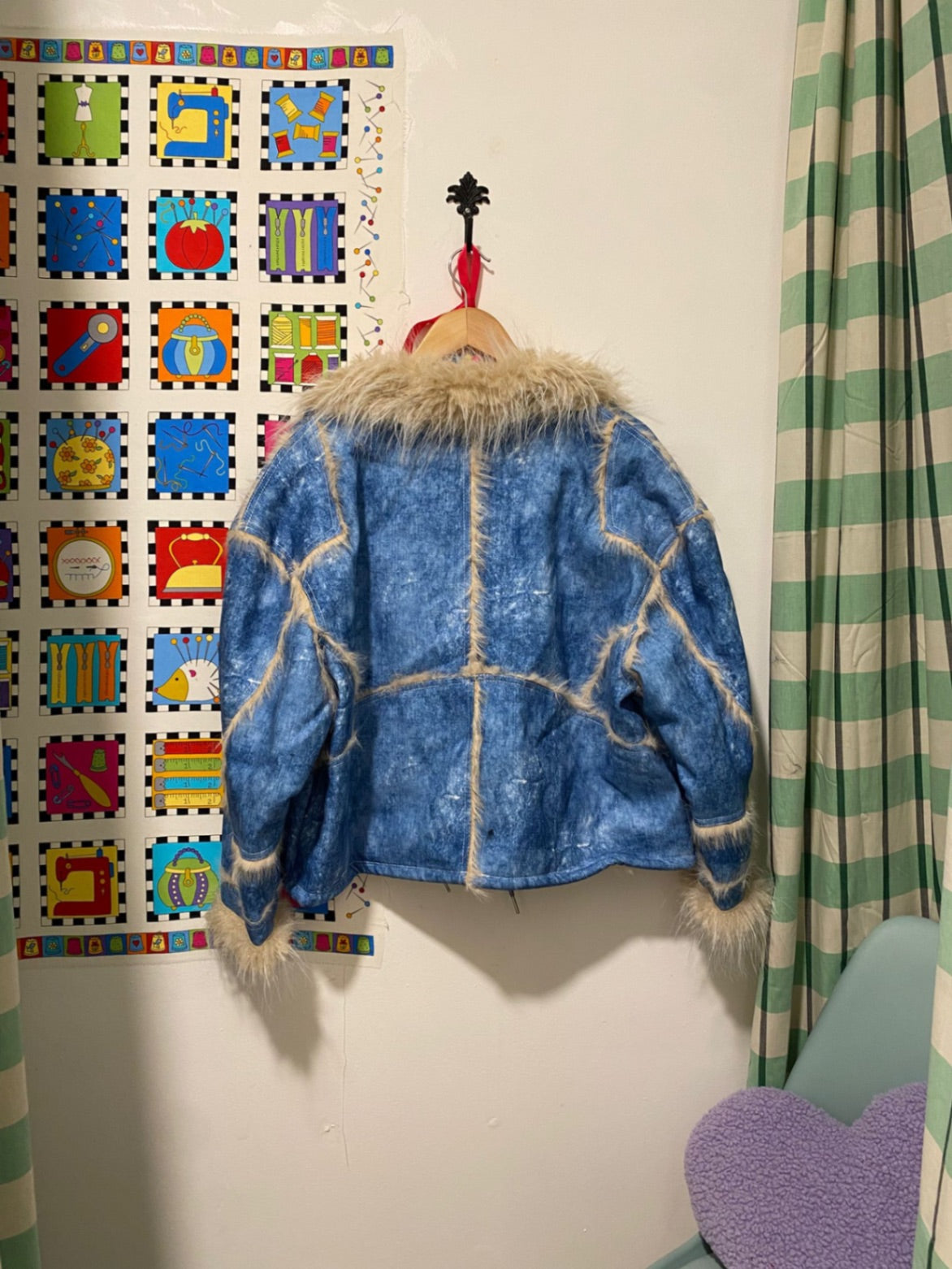 Blue and Cream Jacket