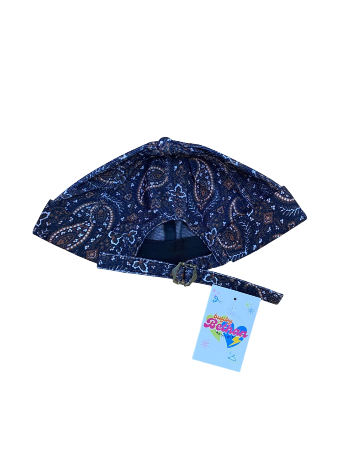 Paisley Print Docker Hat
