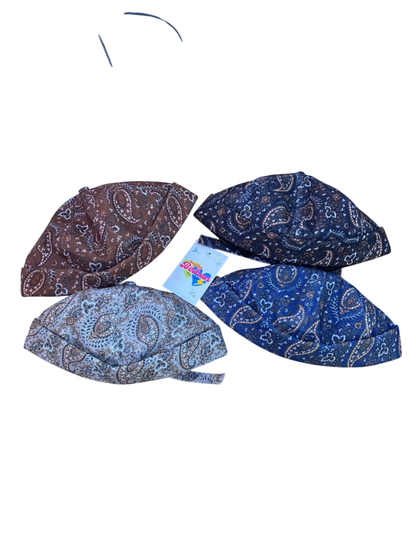 Paisley Print Docker Hat