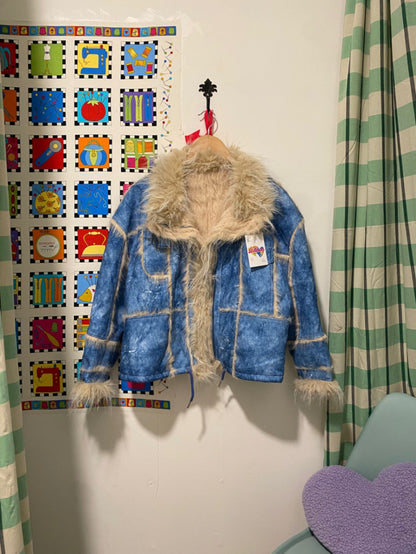 Blue and Cream Jacket