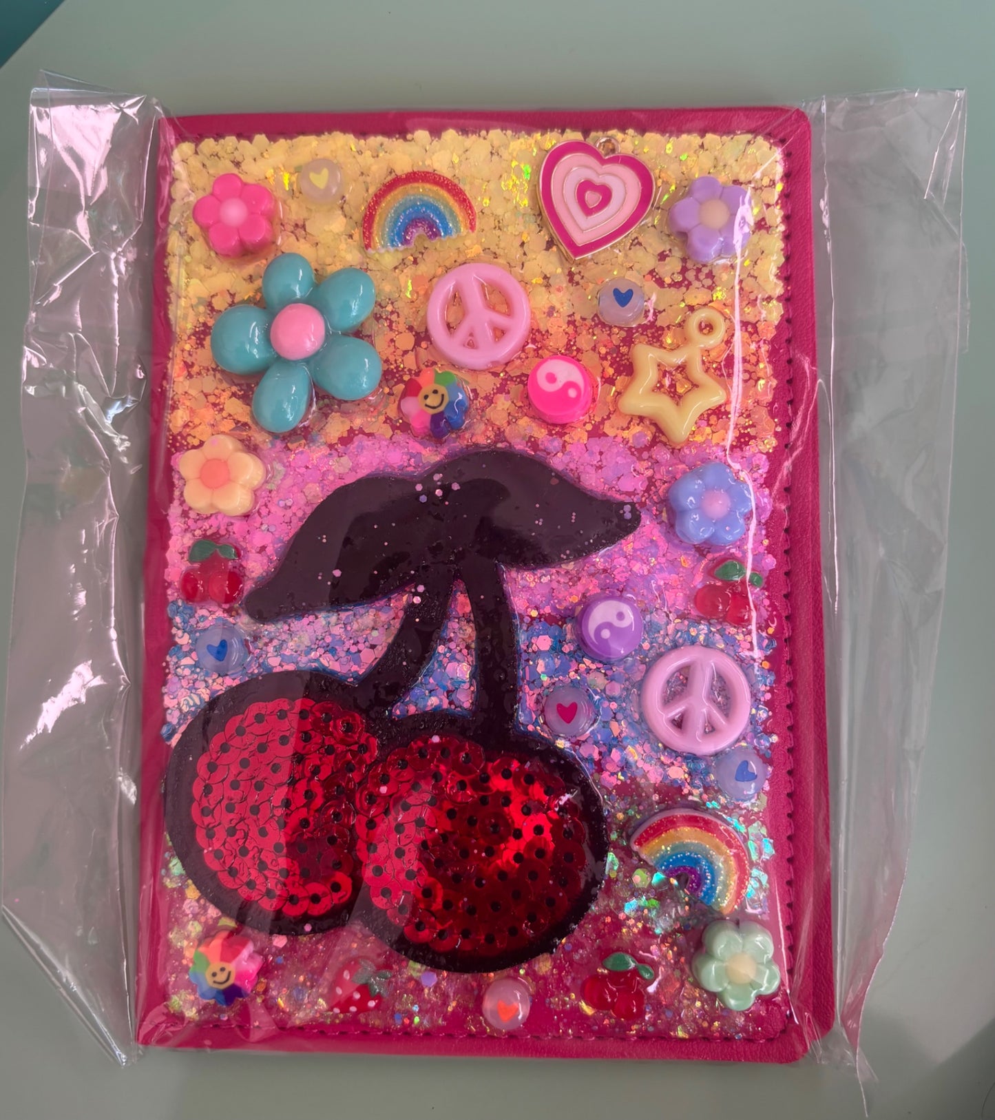 Funky Passport Cover 🍒🌈✨🩷