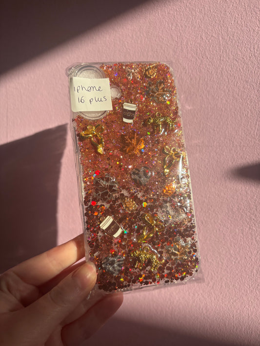 Autumnal vibes Funky Phone Case - IPhone 16 plus 🤎