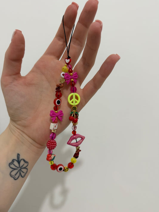 Twin Flam phone charm