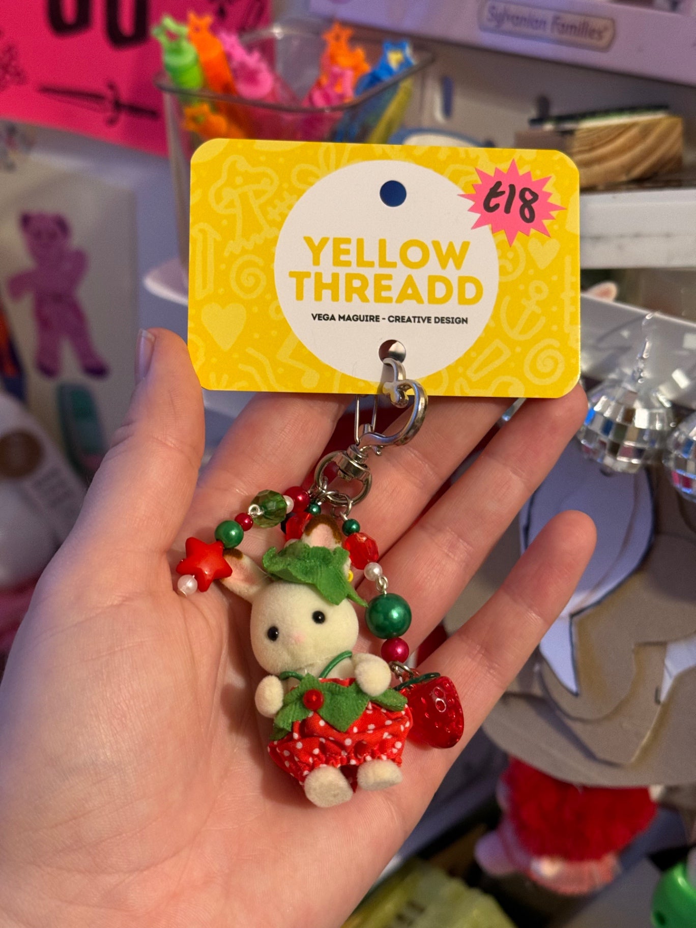 Berry Critter Keychain