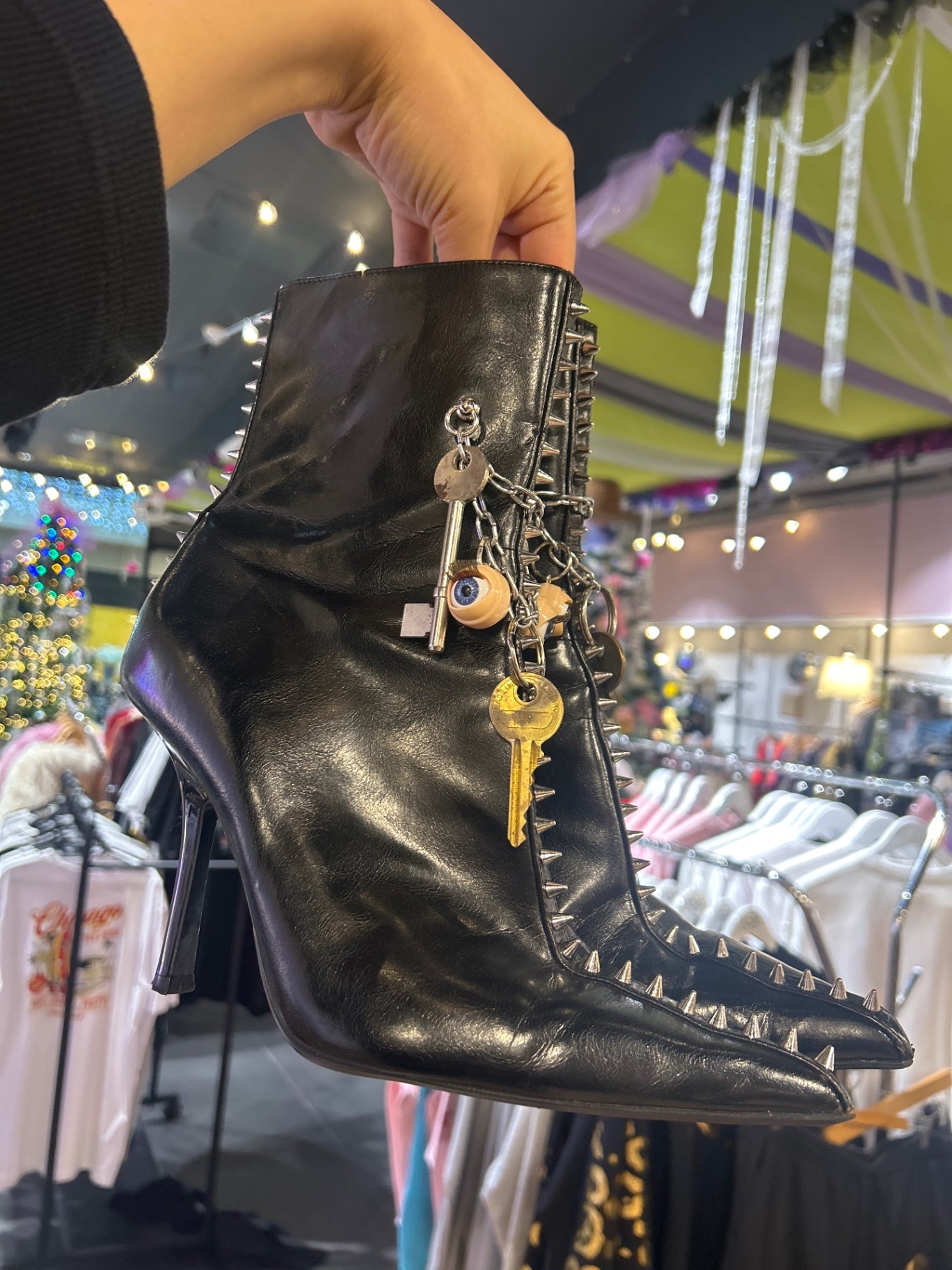 Upcycled boots