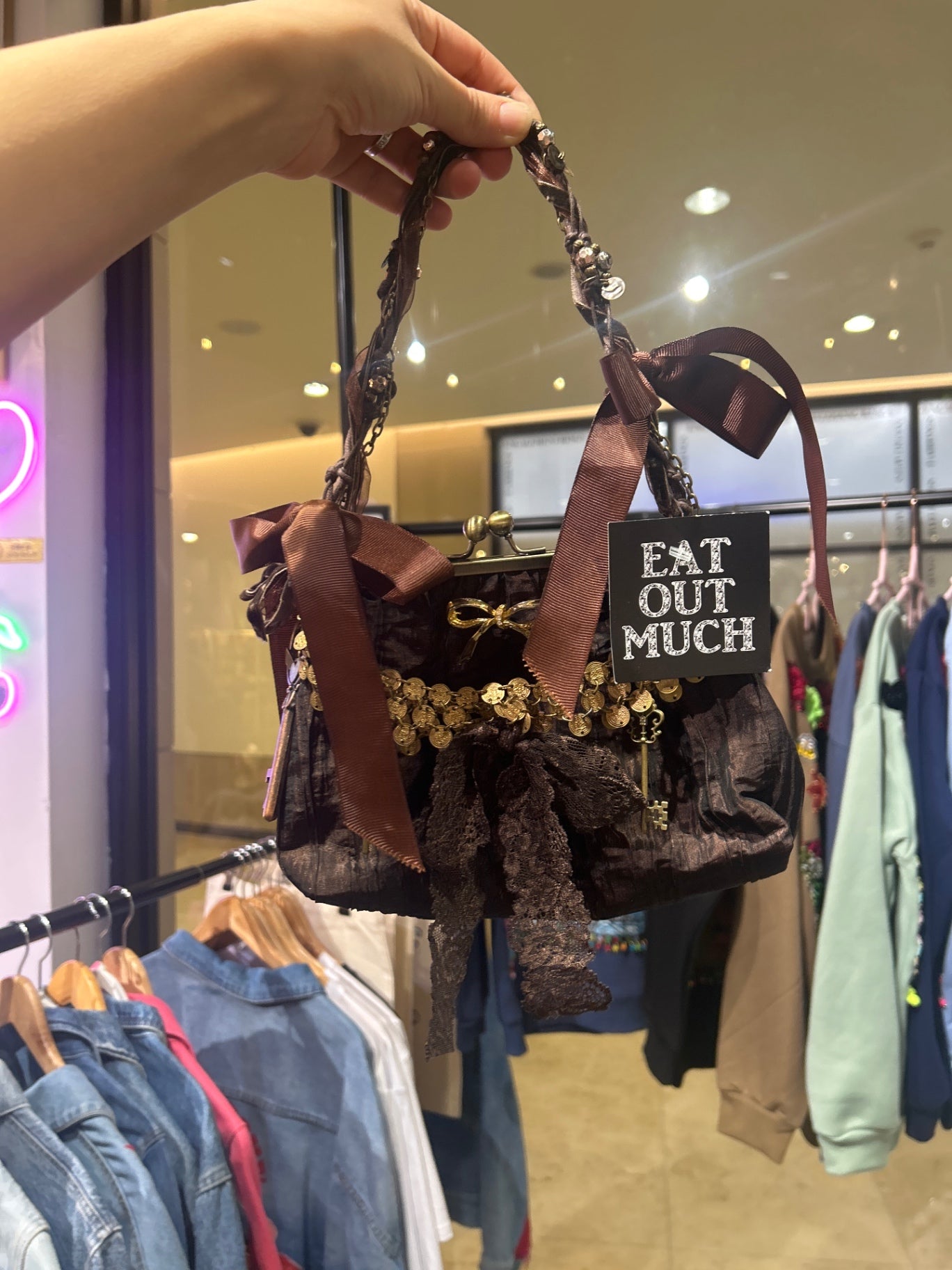 Upcycled handbag