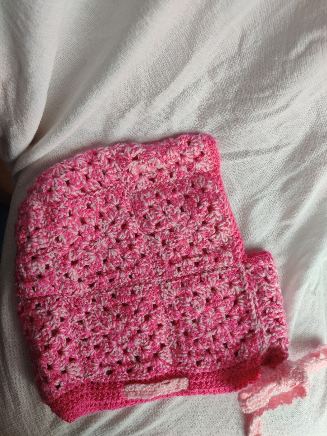 Crochet Pink balaclava