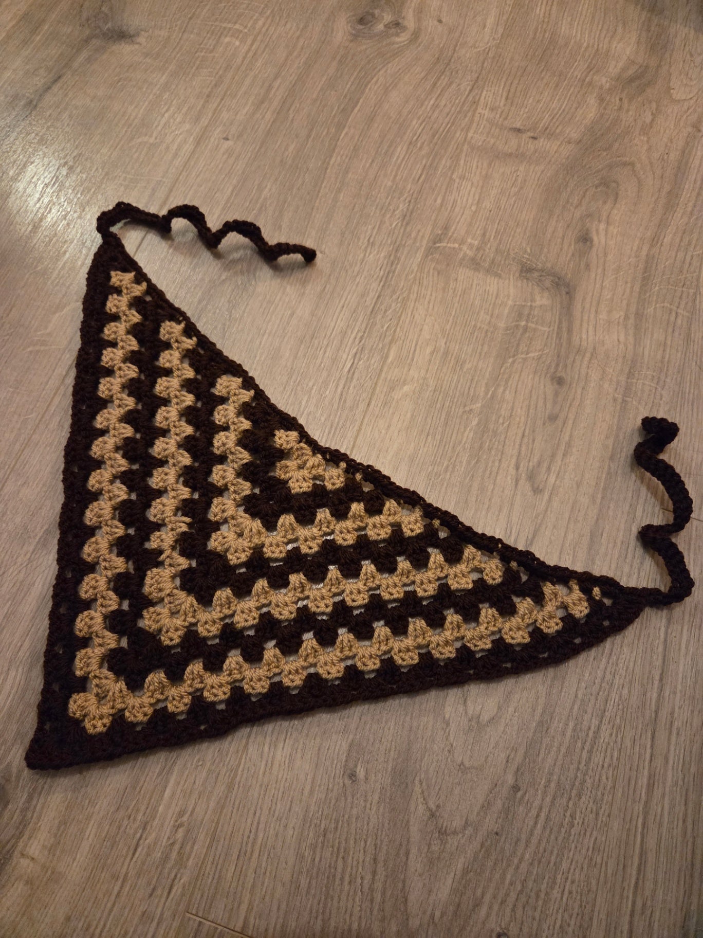 Crocheted Head Scarf 