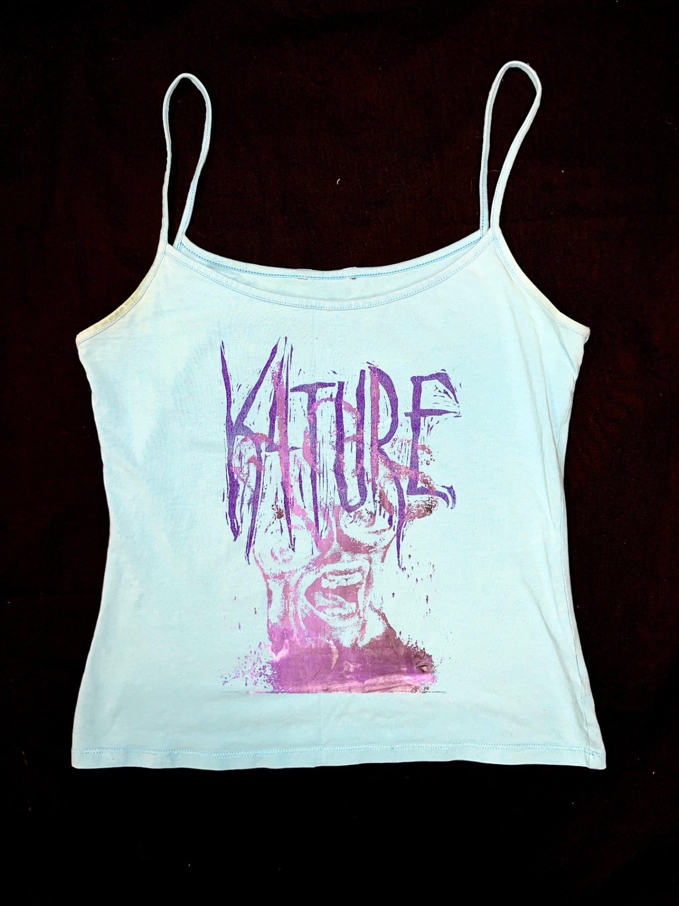 K4TURE blue cami top