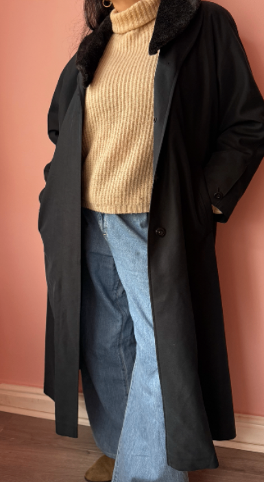 Vintage Navy Dannimac Trench