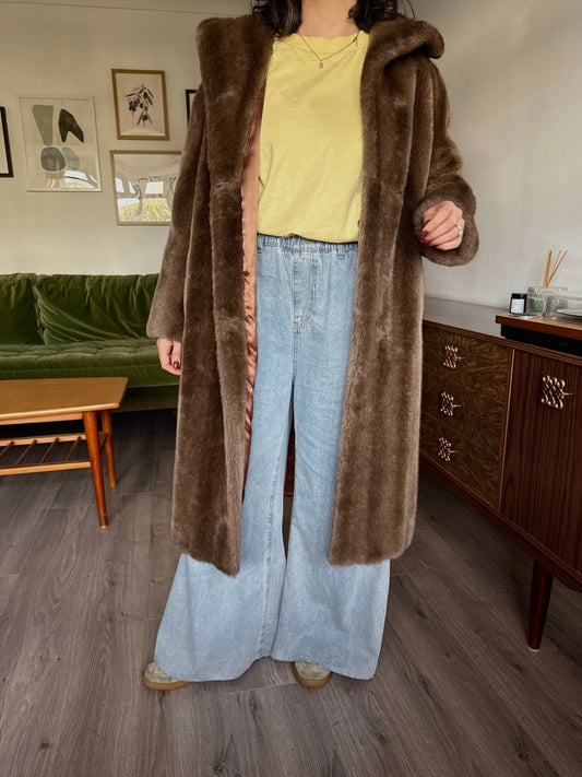 Vintage Faux Fur Coat