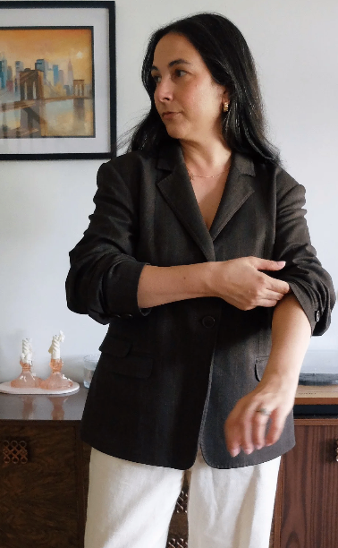 Preloved Brown Blazer