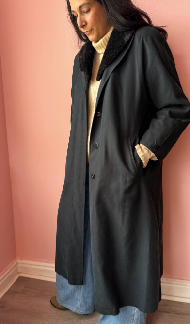 Vintage Navy Dannimac Trench