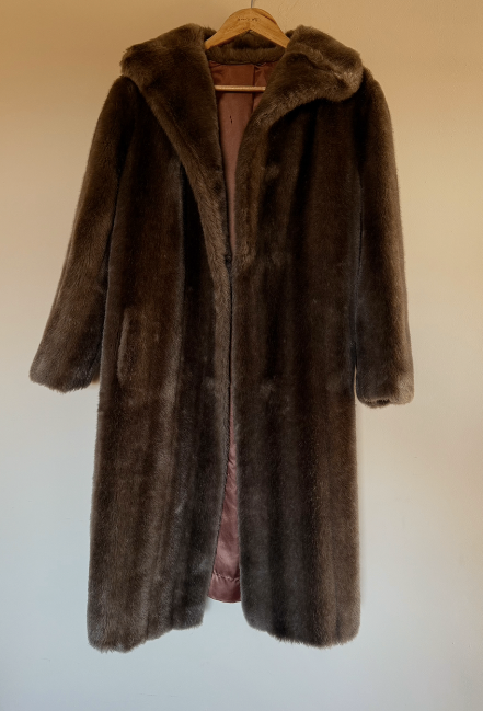 Vintage Faux Fur Coat